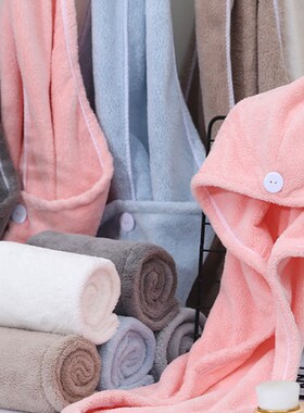 Towel Women Adult Bathroom Absorbent Quick-Drying Bath Thick