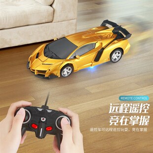 问陆变形遥控汽车可充电动赛车金刚机器人儿童男孩女孩玩具遥控车