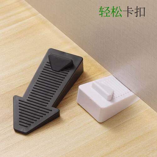 Door stopper for preventing door collisions, top door safety