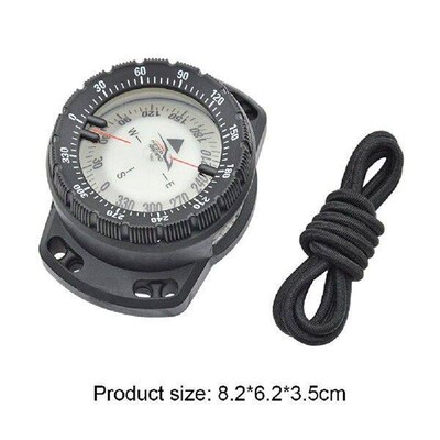 Outdoor Camping Compass Professional Waterproof Luminous