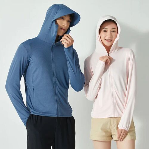 Summer New High Quality Ice Silk Couple Sun Protection Cloth