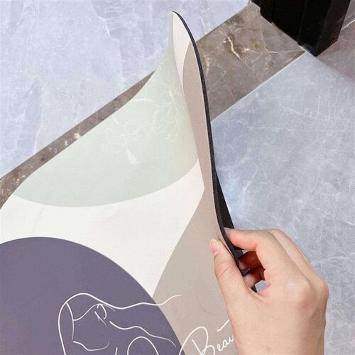 New Style Toilet Water Absorbent Quickdrying  Floor Mat Doo