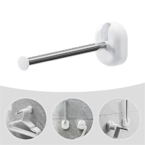 Foldable Clothes Drying Swivel Hook Hanger Clothing Rack
