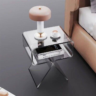 Minimalist Transparent Bedroom Furniture Acrylic FloorTo