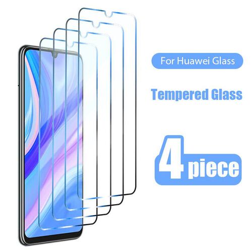4Pcs Tempered Glass for Huawei P50 P40 P30 P20 P10 P9 P8 Pro
