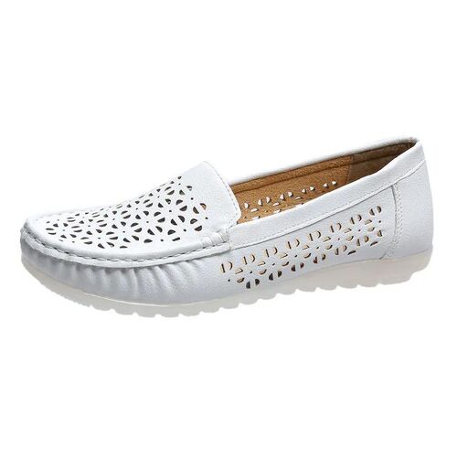 2023 Summer New Fashion Round Toe Nurse Shoes Soft Sole Non-
