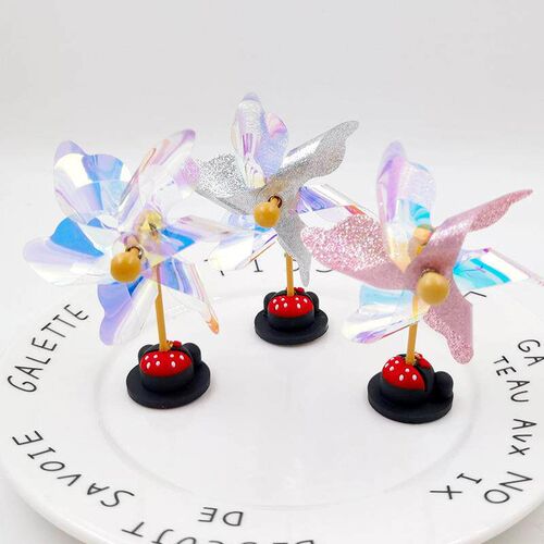Car Decorative Colorful Mini Windmill - A charming addition
