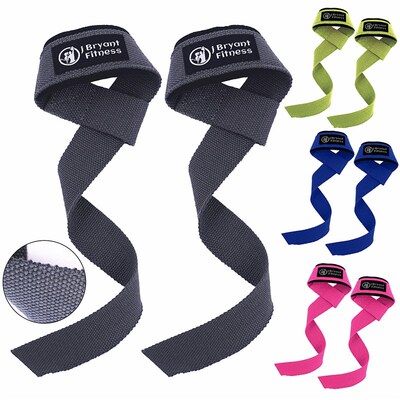 1 Pair Gym Lifting Straps Fitness Gloves Anti-slip Hand Wrap