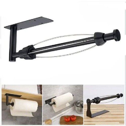 Paper Towel Holder-Single Hand Operable Wall Mount Paper