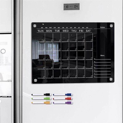 Magnetic acrylic message board magnetic refrigerator magnets