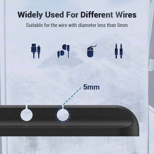 USB Cable Holder Clips Cable Cord Wire Organizer Silicone De