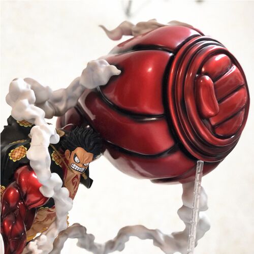 23-28CM Hot New One Piece Gear Fourth Luffy Figure Snake Man