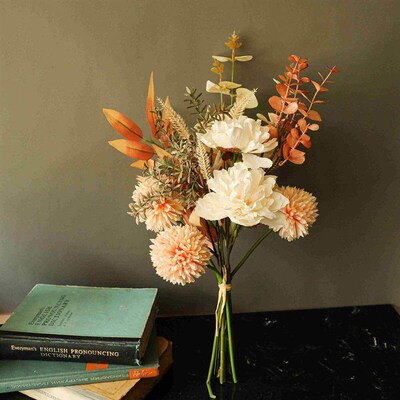Fake flower simulation flower dandelion bouquet wedding INS