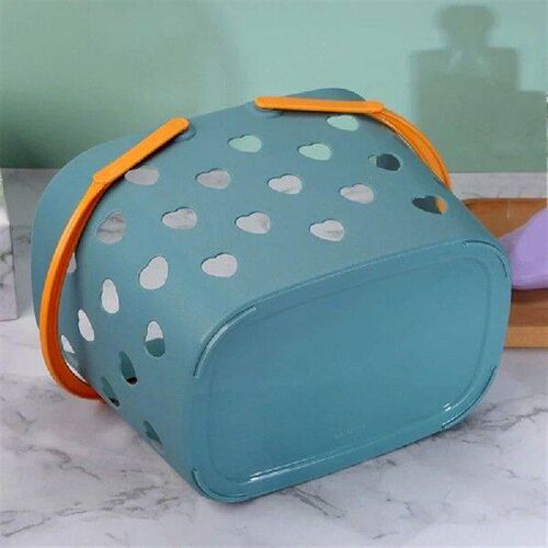 Y1UB Plastic Storage Basket with Handle Bathroom Tote