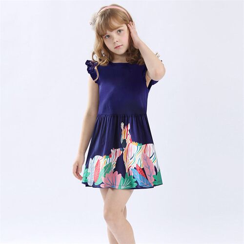 Childrens clothing summer girls dress new princess skirt gi