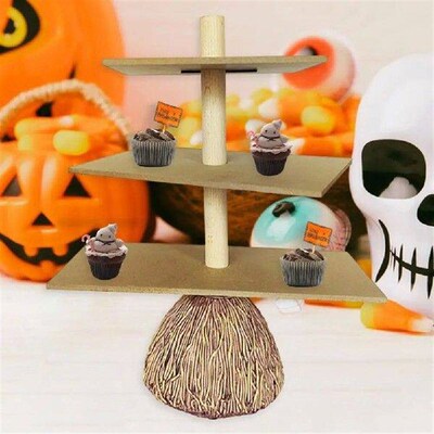 Halloween Cupcake Stand Halloween Broom Cupcake Stand Snake