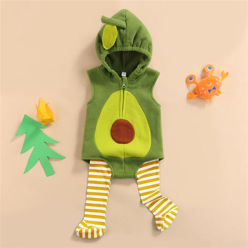 Ma&Baby 0-24M Newborn Infant Baby Girls Boys Romper Cute Avo