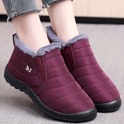 Waterproof Winter Boots for Women 2023 New Plush Snow Boots