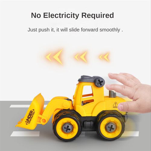 Engineering Vehicle Toys Construction Excavator Tractor Bull