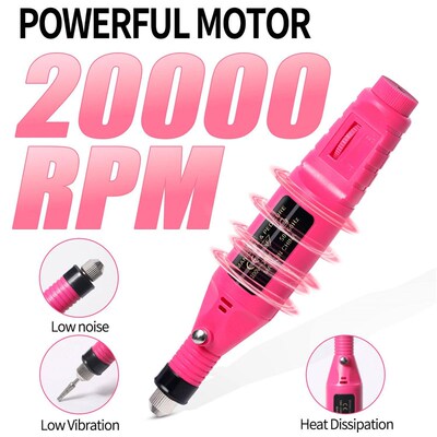 Nail Sander Set Electric Nail Drill Machine Grinding Equipme