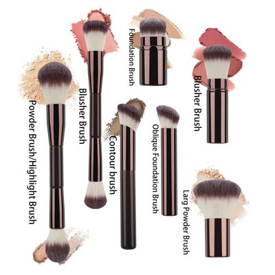7pcs Makeup Brushes Set Loose Powder Brush Blush Brush