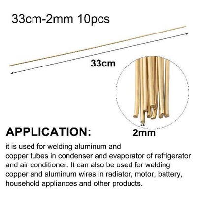 Accessory Engine Rods Brazing 33cm*1.6mm 33cm*2.0mm