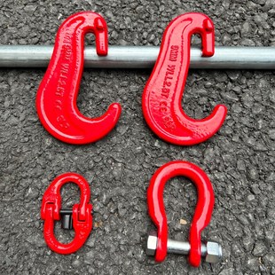 吊水泥管桩专用钩装卸管桩钩薄型强力吊钩C型板钩5.吨吊车卸桩勾