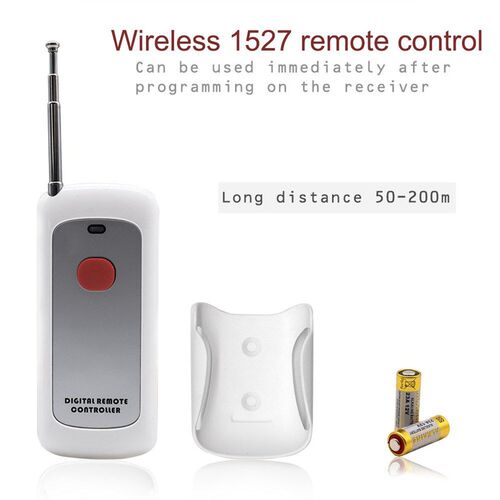Antenna 1 buttons 433mhz Remote Control Long Range Wireless