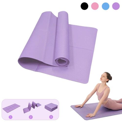Foldable Yoga Mat Eco Friendly EVA FoldingN Travel Fitness E