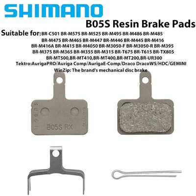 Shimano B01S B03S B05S Resin Brake Pads MT200 TX805 M375 M36