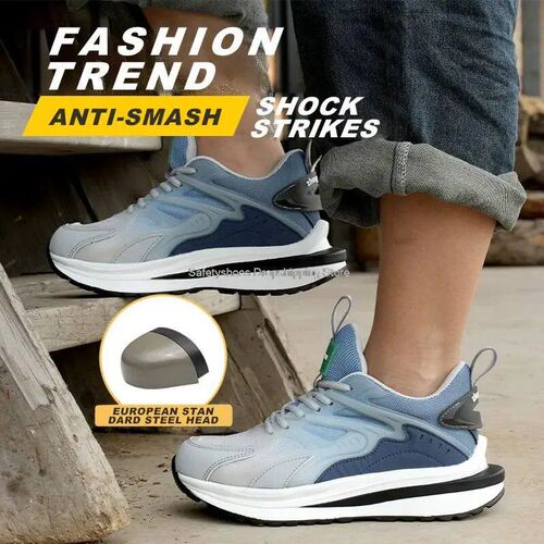 Fashion Safety Shoes Men For Work Safety Boots Women Safety