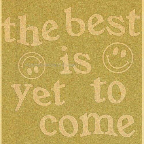 Vintage PosterMotivational Phrases Quotes Sentences Home Wal