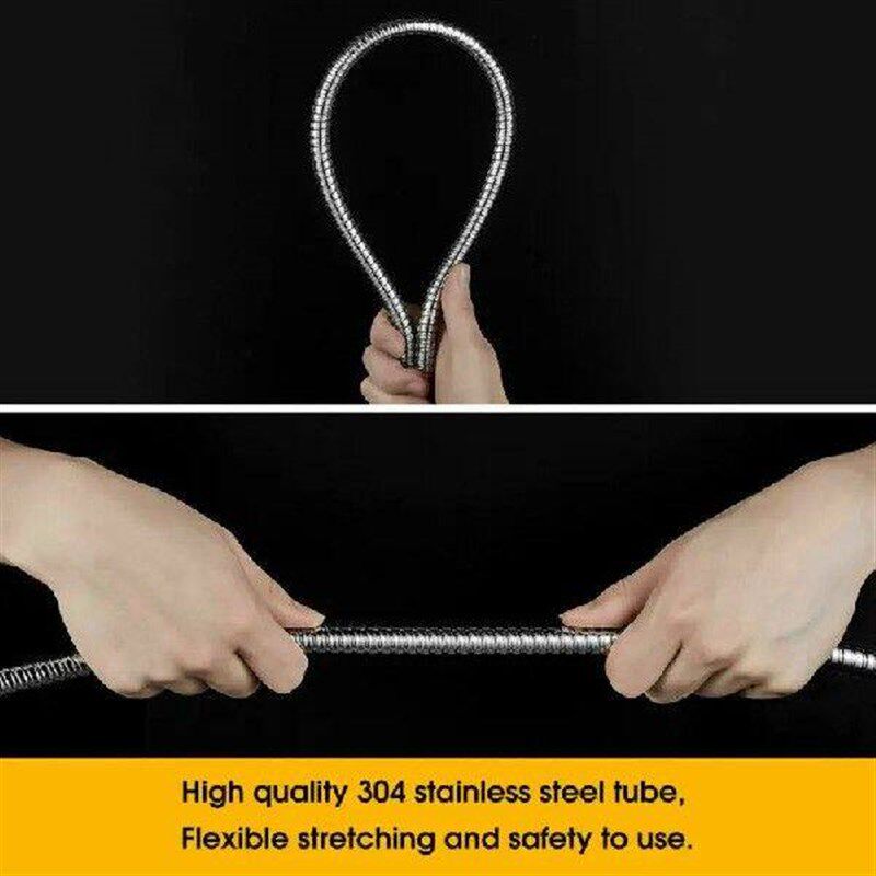 Shower Extension Pipe Bidet Hose 1.5M Stainless Steel图片