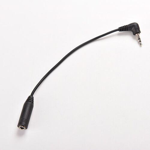 2.5mm Right Angle Male Plug to 3.5mm Female Jack Stereo AUX