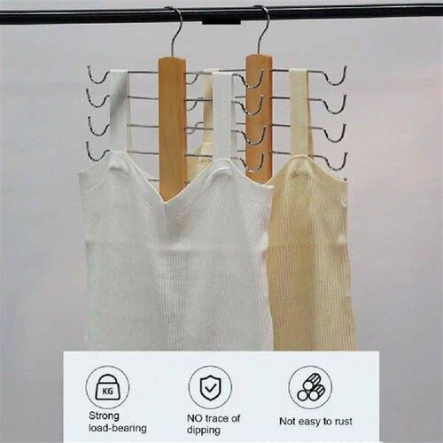 Bra Organizer U-shaped Hook Space Saving Foldable 360