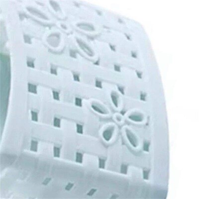 2 PCS Light Blue Plastic Storage Finishing Rack Exquisite