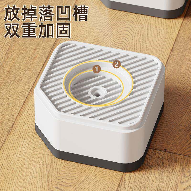 Furniture Risers 4PCS Adjustable Furniture Leg Risers Bed - 实物图