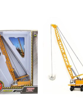 Alloy engineering vehicle cable excavator model,1:87 excavat