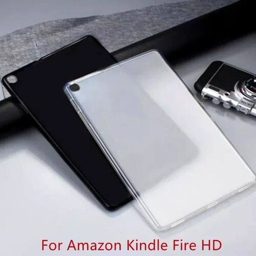 Case for Kindle Fire HD10 Plus 2024Transparent TPU Tablet ve