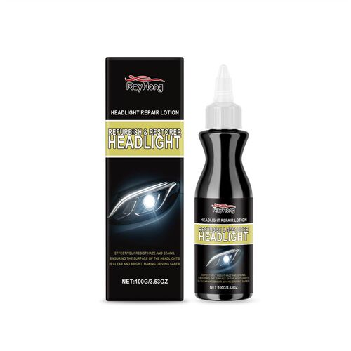 RAYHONG Car Headlight Care Cream - Car Light Scratch Repair,