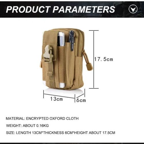 Tactical Leg Bag Army Camouflage Riding Locomotive Portable