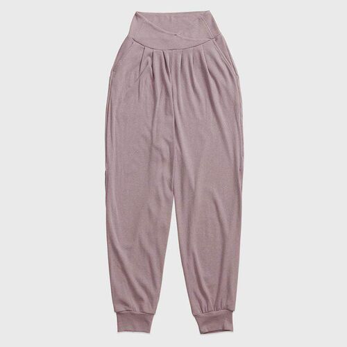 Yoga pants with ankle binding, breathable and slimming