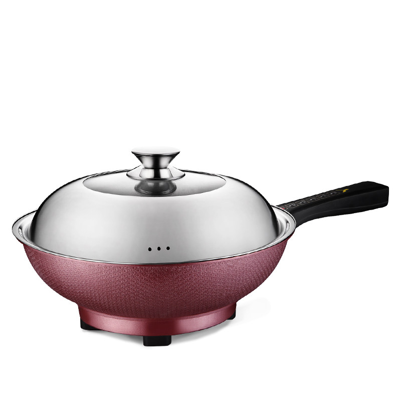 电炒锅电炒菜锅插电宿舍电热锅电锅电用炒锅家用电炒菜炒锅一体式,厨房电器,电热火锅/煎锅,淘宝优惠券,粉丝福利购,淘宝优惠卷