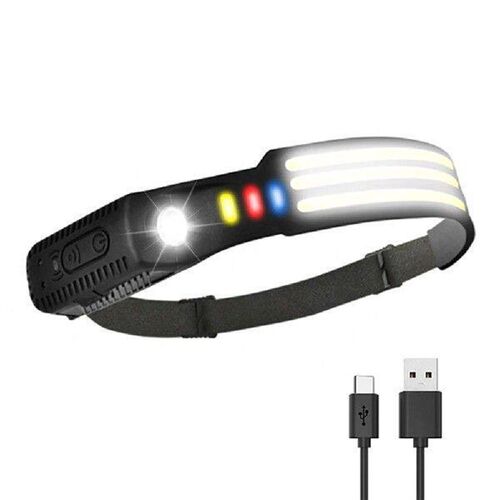 XPE COB LED Camping Headlight Motion Sensor Super Bright