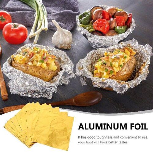 100 Pcs Chocolate Tea Packing Foil Candy Wrapper Ladder