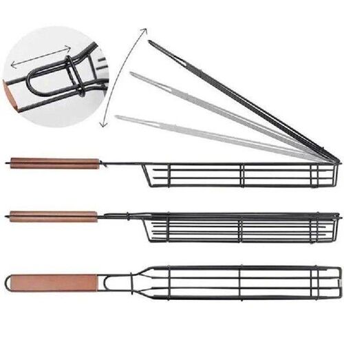 Camping Barbecue BBQ Grilling Basket Charcoal Grill