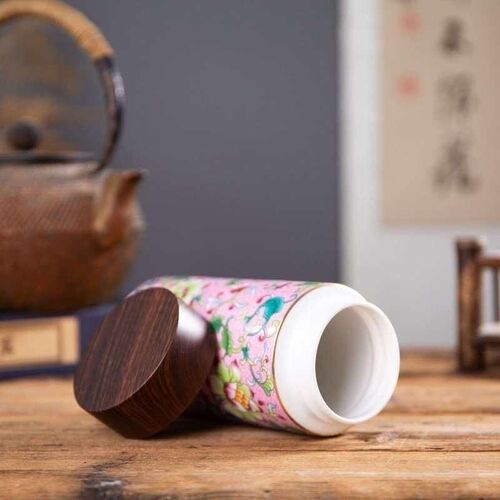 New Jingdezhen Enamel Ceramic Liner Energy  Court Wind Large