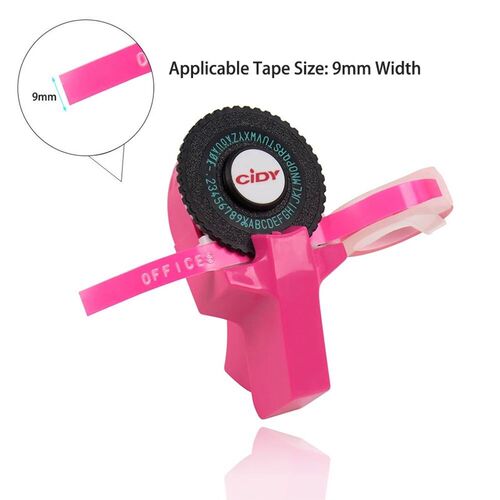 CIDY Mini Portable Printer DIY Handhold Typewriter Label Mak