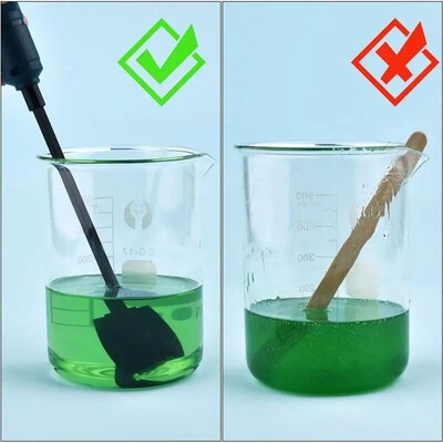 Electric Agitator Plastic Stirring Rod DIY Epoxy Resin Glue
