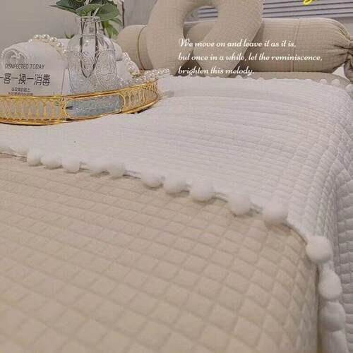 High-grade 2025 Net Red Beauty Bed Four-piece Set Light Luxu